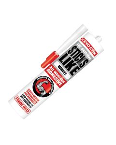 EVOSTIK 30613953 STICKS LIKE-ALL WEATHER ADHESIVE WHITE 290ML