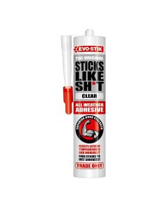 (C) EVOSTIK 30813042 STICKS LIKE-ALL WEATHER ADHESIVE CLEAR 290ML