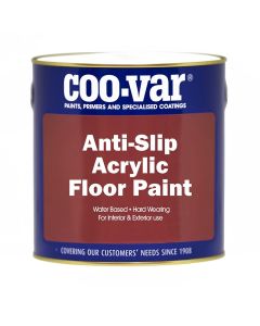 COOVAR ANTI-SLIP ACRYLIC FLOOR PAINT 2.5LTR CLEAR