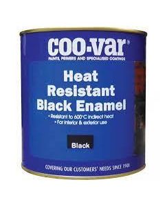 COOVAR HEAT RESISTANT BLACK ENAMEL 1LTR