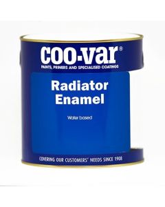 COOVAR RADIATOR PAINT WHITE 1LTR