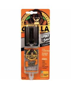 6044001 GORILLA EPOXY 5MIN GLUE 25ML D/PACK