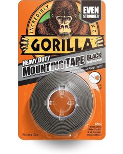 3044201 MOUNTING TAPE BLACK 1.5MTR D/PACK