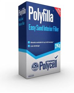 5213422 TRADE POLYFILLA EASY SAND INTERIOR FILLER 2KG