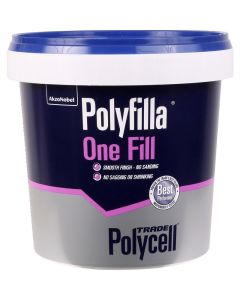 5093025 TRADE POLYFILLA ONE FILL 1LTR TUB