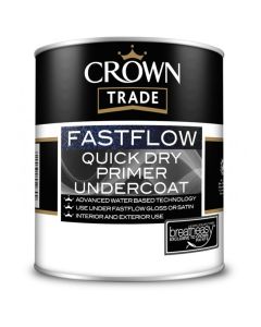 5090870 CROWN TRADE FASTFLOW QUICK DRY PRIMER/UCOAT CHARCOAL GREY 2.5LTR