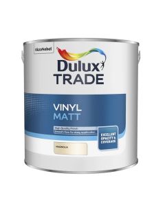 (C) 5091652 DULUX TRADE VINYL MATT MAGNOLIA 2.5LTR