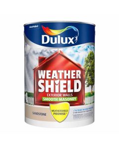 5583721 DULUX TRADE WEATHERSHIELD SMOOTH MASONRY SANDSTONE 5LTR