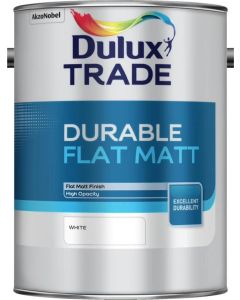 5082008 DULUX TRADE FLAT MATT WHITE 5LTR