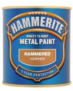 5084822 HAMMERITE HAMMERED FINISH METAL PAINT COPPER 250ML