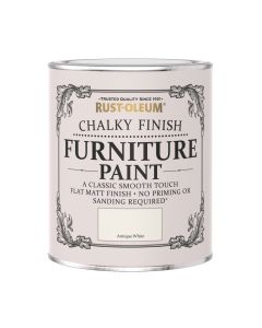 RO0070002G1 RUST-OLEUM CHALKY FINISH FURNITURE PAINT 750ML ANTIQUE WHITE