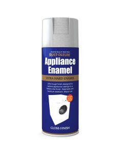 AE0090002E8 RUST-OLEUM APPLIANCE ENAMEL GLOSS STAINLESS STEEL AEROSOL 400ML