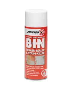 ZN7130001E8 ZINSSER B.I.N. WHITE PIGMENTED PRIMER 400ML AEROSOL