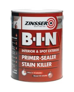 ZN7020001A1 ZINSSER B.I.N. WHITE PIGMENTED PRIMER 5LTR