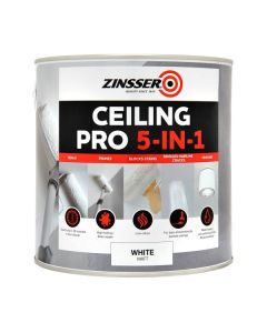 ZN7380002C1 ZINSSER CEILING PRO 5 IN 1 MATT WHITE 2.5LTR