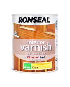 RONSEAL 36876 INTERIOR CLEAR MATT VARNISH 250ML