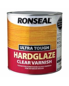 RONSEAL TRADE 38558 ULTRA TOUGH HARDGLAZE VARNISH 750ML