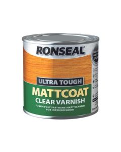 RONSEAL 09010 ULTRA TOUGH MATTCOAT VARNISH 250ML