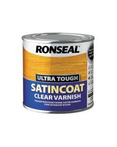 RONSEAL 09009 ULTRA TOUGH SATINCOAT VARNISH 250ML