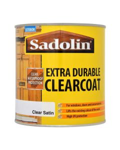 5040852 SADOLIN EXTRA DURABLE CLEAR COAT SATIN 1LTR