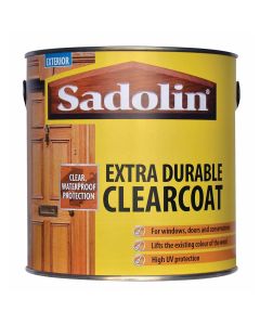 5051842 SADOLIN EXTRA DURABLE CLEAR COAT SATIN 2.5LTR