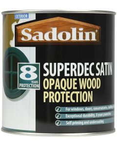 5028828 SADOLIN SUPERDEC SATIN BLACK 1LTR