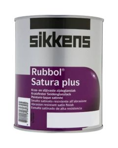 5074297 SIKKENS RUBBOL SATURA PLUS WHITE 1LTR