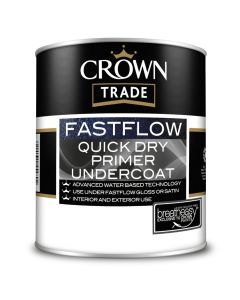 5091096 CROWN TRADE FAST FLOW QUICK DRY UNDERCOAT PLATINUM  1LTR