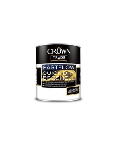 *CLEARANCE* 5094354 CROWN TRADE FASTFLOW QUICK DRY EGGSHELL PLATINUM 2.5LTR