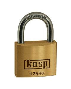 (C) KASP K12530D PREMIUM BRASS PADLOCK 30MM