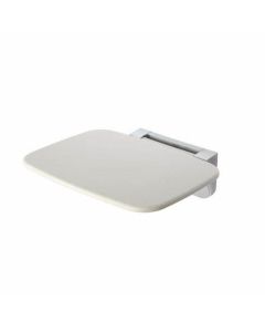 *CLEARANCE* CROYDEX AP120122 WHITE & CHROME SHOWER SEAT