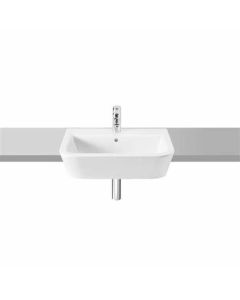 ROCA 32747S000 GAP SEMI-RECESSED BASIN 560 X 400 1 TAPHOLE WHITE