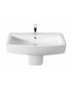 ROCA 325883RHO HALL WALL HUNG OR COUNTERTOP BASIN 500 X 250 1 TAPHOLE R/H WHITE