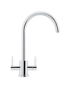 115.0567.598 FRANKE KRIJCR KRIOS J SPOUT LOW PRESSURE CHROME KITCHEN SINK MIXER