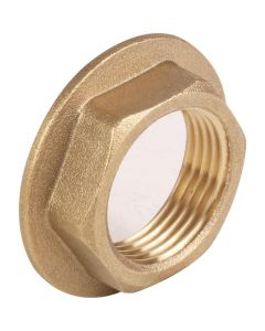 BRASS FLANGED BACKNUT 3/4"