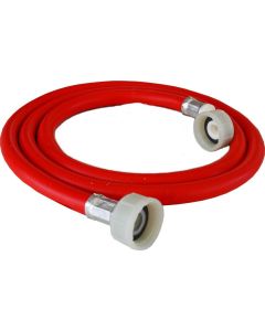 WASHING MACHINE HOSE RED 2.5M