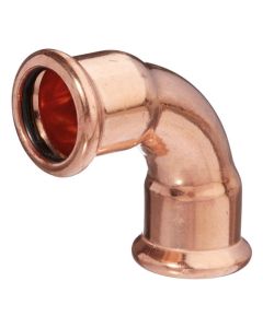 (C) COPPER PRESS 15MM ELBOW 90 DEG