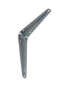 CJ02L GREY SHELF BRACKET 125 x 100mm