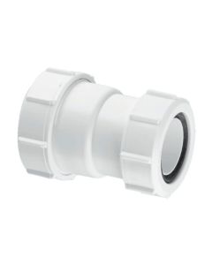 (C) K07840 ST28M MCALPINE STRAIGHT CONNECTOR 1.1/4" X 1.1/2"