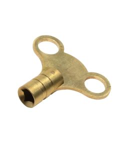 (C) BRASS RADIATOR KEY