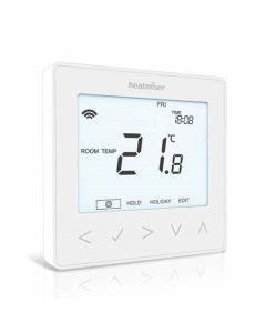 NEOSTAT-E V2 HEATMISER ELECTRIC FLOOR HEATING THERMOSTAT GLACIER WHITE