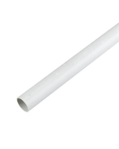 (C) POLYPIPE NS43W 21.5MM SOLVENT OVERFLOW PIPE 3M