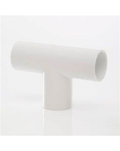 POLYPIPE NS46W 21.5MM SOLVENT OVERFLOW TEE 90 DEG