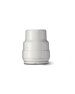 (C) POLYMAX PP1915W 15MM RELEASABLE STOP END WHITE