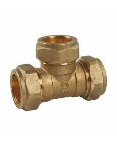 *CLEARANCE* CT10 TESLA 10MM EQUAL TEE BRASS