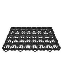 BLACK FLUSH GROUND GRID INTERLOCKING GRID SYSTEM 380 X 570 X 40MM DEPTH