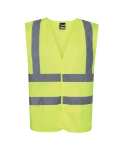 TRS195-200 REGATTA YELLOW HI-VIS VEST MED