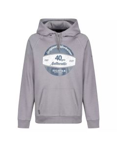 TRF700-95J60 REGATTA BRANDED HOODIE ROCK-GREY MEDIUM