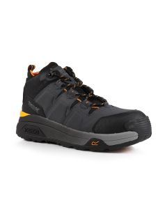 REGATTA HYPERFORT S1P COMPOSITE SAFETY HIKER BLACK SIZE 6