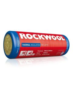 ROCKWOOL THERMAL INSULATION ROLL 100MM (2 NO 2750 X 1200MM) 6.6M2 PACK